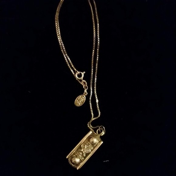 Navika Sterling Silver Tennis Pendant Necklace - Picture 1 of 8